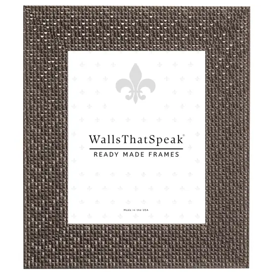 Glimmer 2.375", Pewter Gray Picture Frame by wallsthatspeak {1}