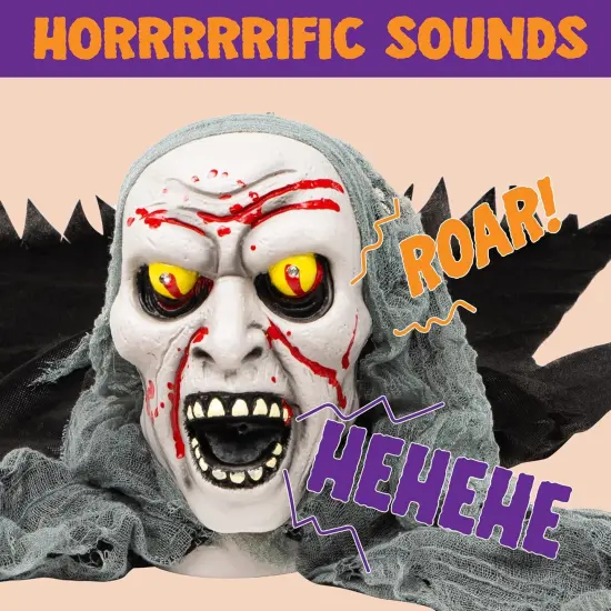 Halloween Zombie Groundbreaker with Blood Stain and Creepy Sound {4}