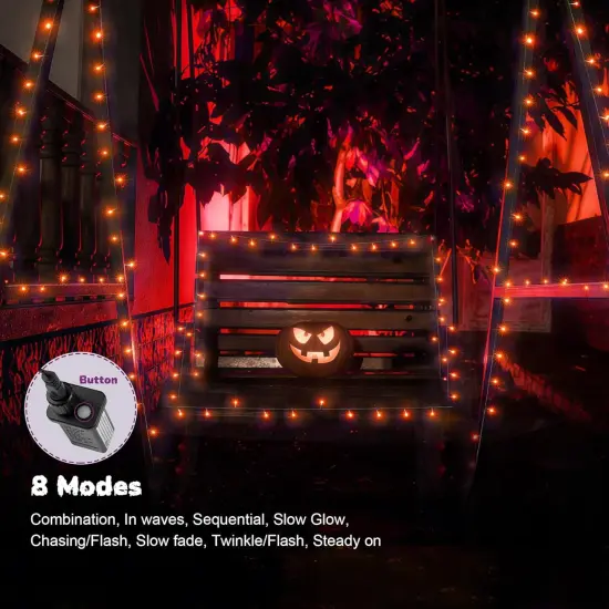 Halloween Lights 300LED 108ft, Super Bright LED String Lights {3}