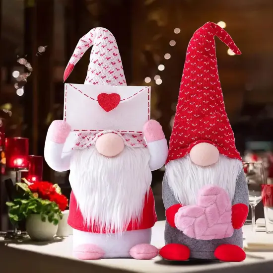2Pcs Valentines Day Gnomes Decorations {1}