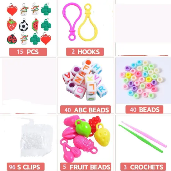 2500+ Rubber Band Bracelet Kit &ndash; Loom Bracelet Making Set for Kids with Refill Bands, Loom Board & Tools &ndash; Friendship Bracelet Birthday Gift Kit {2}