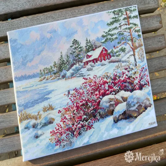 The Lake House K-261 Counted Cross-Stitch Kit {2}