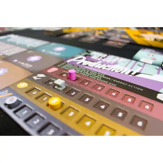 Matagot: Manhattan Project: War Machine - Strategy Board Game, Grow & Develop A Nation, Building & Resource Management, Age 12+, 1-4 Player, 30-60 Min {7}