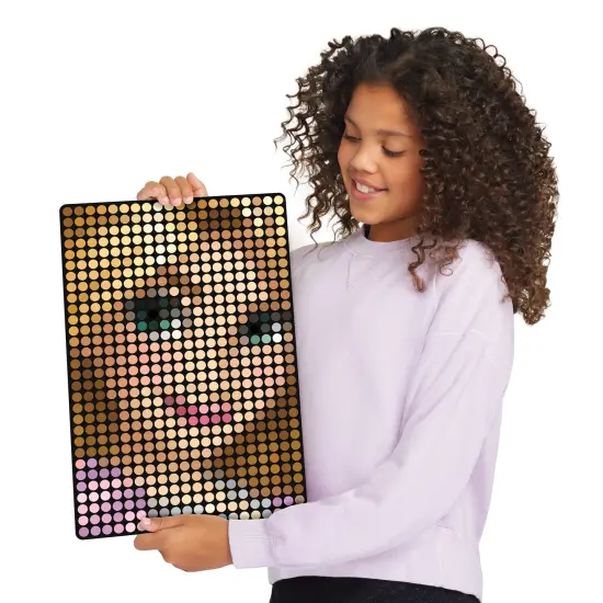 Make It Real: Disney Stamp To Reveal Ariel & Cinderella Storybook & Dot Art - 1209 pcs, DIY 2 Princess Dot Posters, Craft Kit, Girls & Kids Ages 6+ {7}