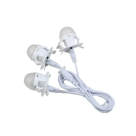 Lemax Three LED Light String - Type L To 3 Moonlander Clip Lights {1}