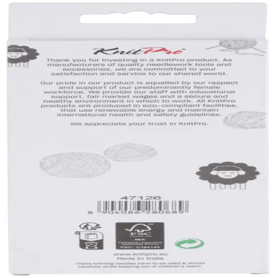 KnitPro-Zing Fixed Circular Needles 32"-Size 3/3.25mm {4}