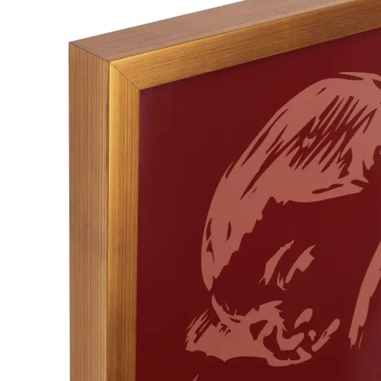 Ambiance Gallery Wood 1.5" Deep Picture Frames - 8x10" 4-Pack, Antique Gold Wood Frames, Shatter-Resistant Acrylic Glazing & MDF Backing, Horizontal or Vertical Wall Display {3}