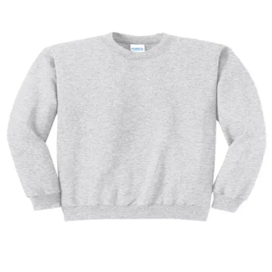 Port & Company&reg; Core Fleece Crewneck Long Sleeve Sweatshirt Ash {1}