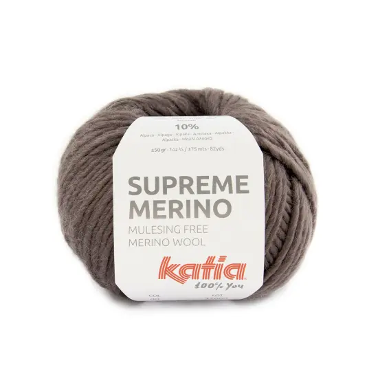 Katia Supreme Merino Wool Alpaca Blended Yarn Aubergine {3}