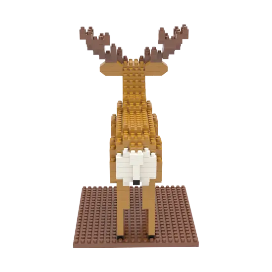 Mini Building Blocks - Mule Deer {4}