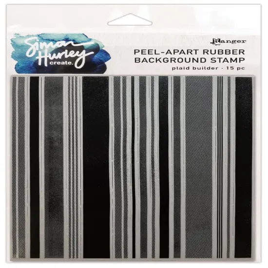 Simon Hurley create. Cling Stamps 6"X6" {1}