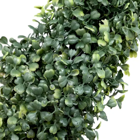 Northlight Two-Toned Boxwood Spiral Artificial Topiary Tree in Round Pot - 3' Green {6}