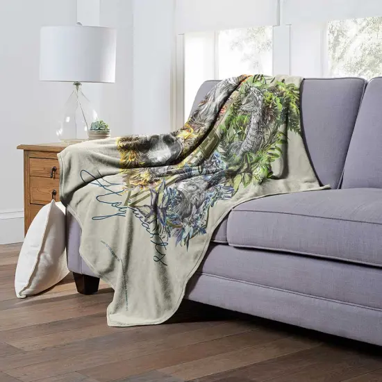 Warner Brothers Harry Potter Houses Silk Touch Throw Blanket Houses together {9}