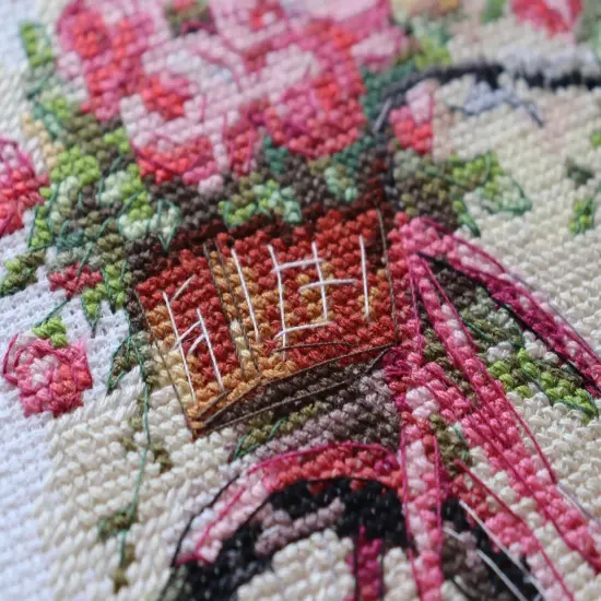 Cross-stitch kit - The long-awaited rendezvous {5}