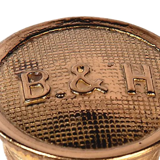 Brass B&H Logo Rayo Filler Cap {3}