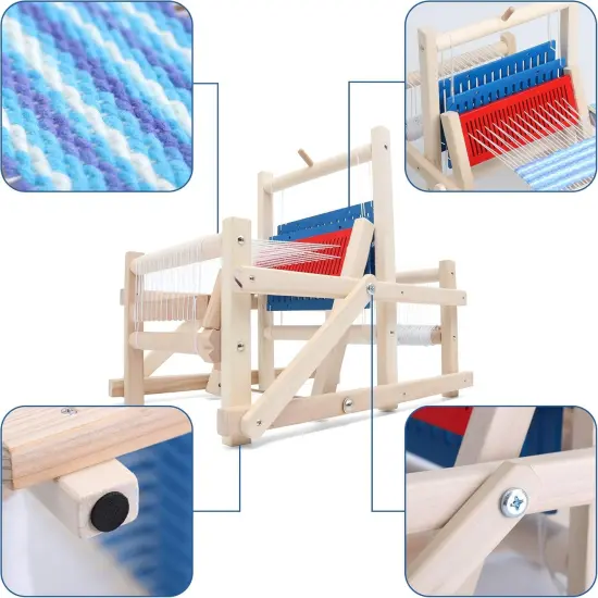 Wooden Multi-Craft Weaving Loom DIY Hand-Knitting {4}