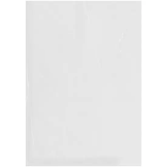 Plymor 14" x 20", 1.5 Mil Flat Open Clear Plastic Poly Bags {1}
