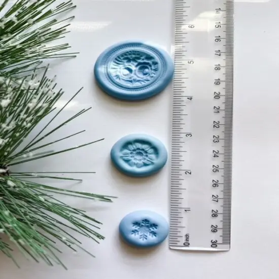 Snowflake "button" Mold {2}