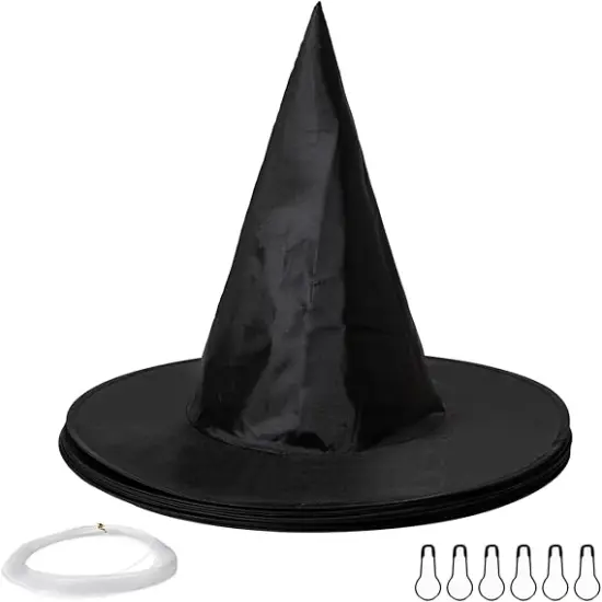 6PCS Halloween Witch Hats {1}