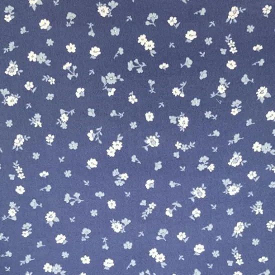 1 Yard Soft Brushed DTY Navy Fabric 58/59" Wide, Fluffy Textured Polyester for Apparel {3}