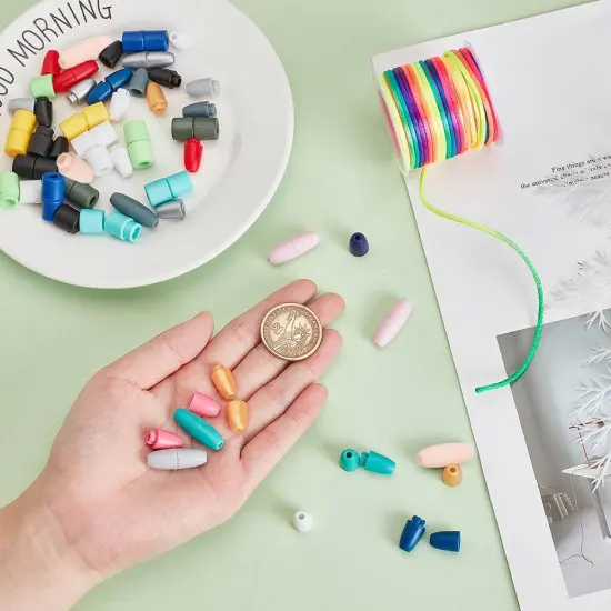 Colorful Nylon String Cords for Necklace Bracelet Jewelry DIY Craft Making {3}