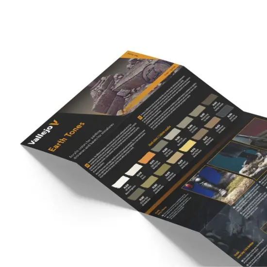 Model Color Effects Earth Tones Set | Modeling Acrylic Paints | 16 bottles x 18 ml (0.60 fl.oz.) {4}