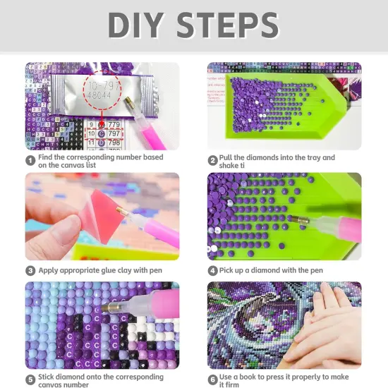 Diamond Painting Kit - Fantasy Dragon In Cathedral {2}