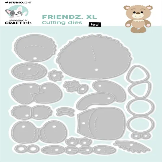 Studio Light Friendz Cutting Die-Nr. 815, Ted XL {1}