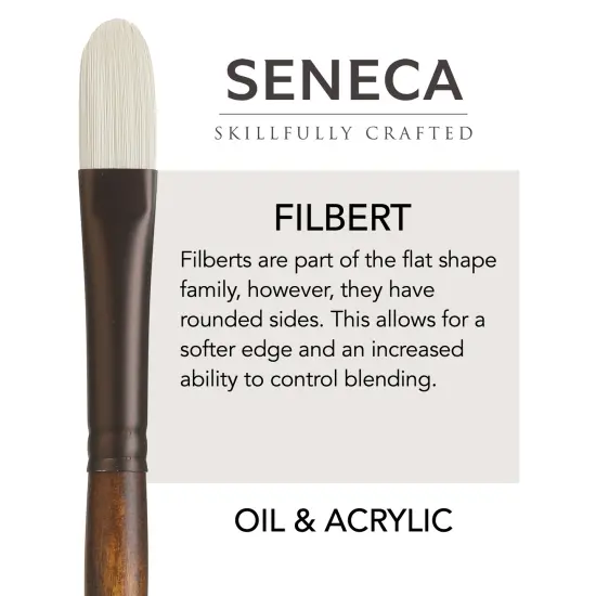 Willow Wolfe Seneca Artist Filbert Brush-8 {3}