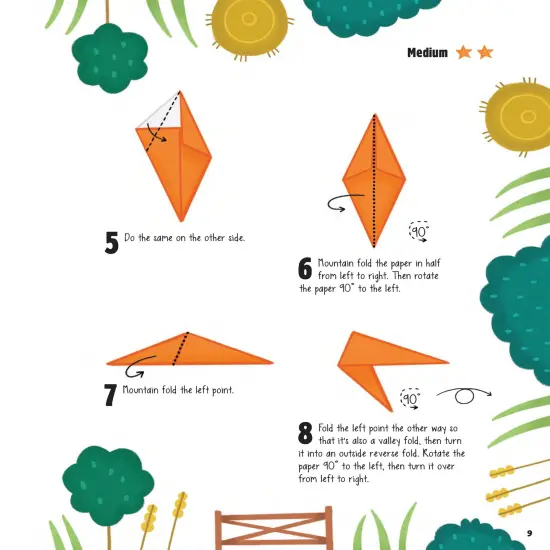 Origami Farm For Beginners-Softcover {5}