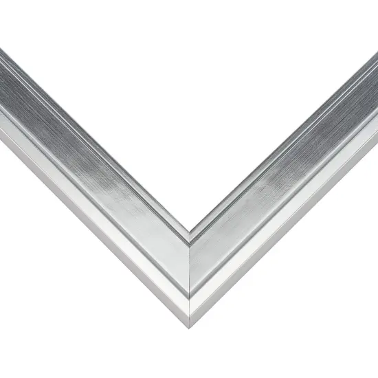 Classic Silver Picture Frame - UV Acrylic, Foam Board Backing, Hanging Hardware {3}