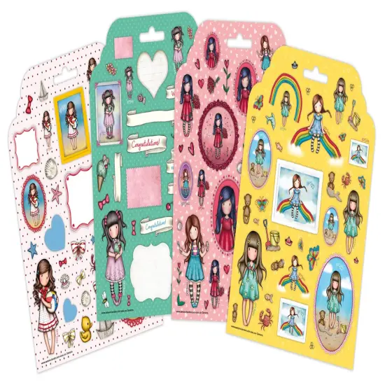 Studio Light Gorjuss Essentials Stickers-Nr. 20, 4X3 Designs {4}