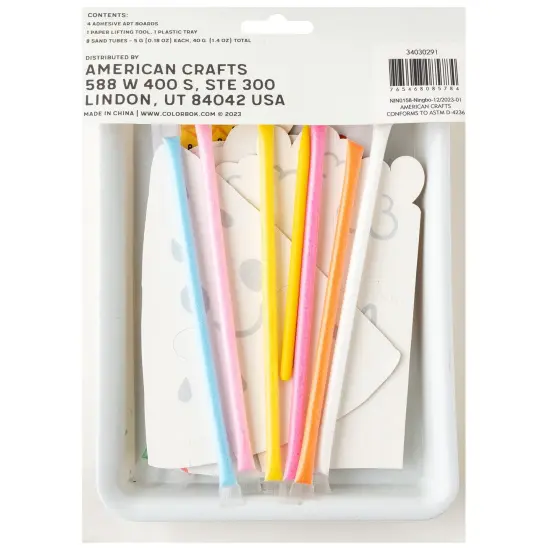 Colorbok Sunshine Vibes Sand Art Kit-Makes 4 {3}
