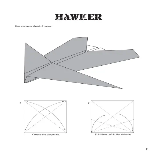 Easy Aircraft Origami-Softcover {4}