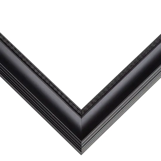 Panoramic Linear Black Picture Frame - UV Acrylic, Foam Board Backing, Hanging Hardware {3}