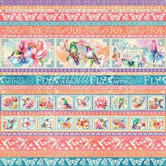 Flight Of Fancy Double-Sided Cardstock 12"X12" {1}