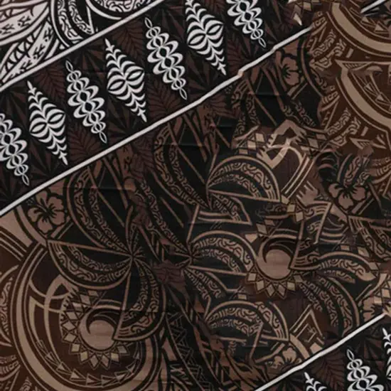 Kingdom of Tonga Seal Tribal Polyester Sarong 72" L x 45" W Teal {3}