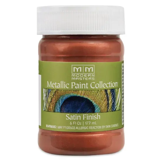 Modern Masters Metallic Paint - Copper, 177 ml jar {1}