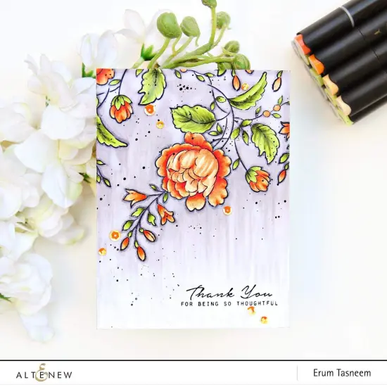 Tropical Forest Alcohol Ink {6}