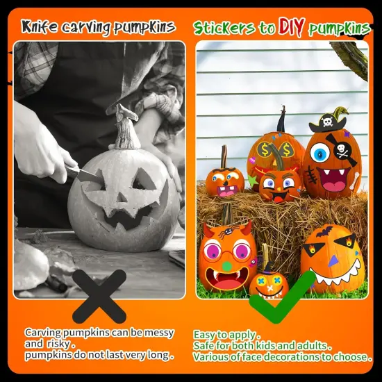 108 Pack Pumpkin Decorating Kit {3}