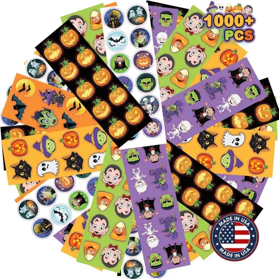 1000+ Assorted Halloween Stickers {1}
