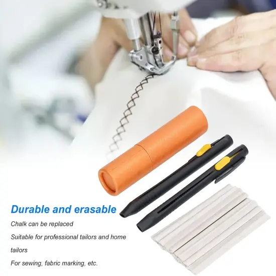 Tailors Chalk Pen with 20pcs Pen Refill (2pcs Tailors Chalk) {6}
