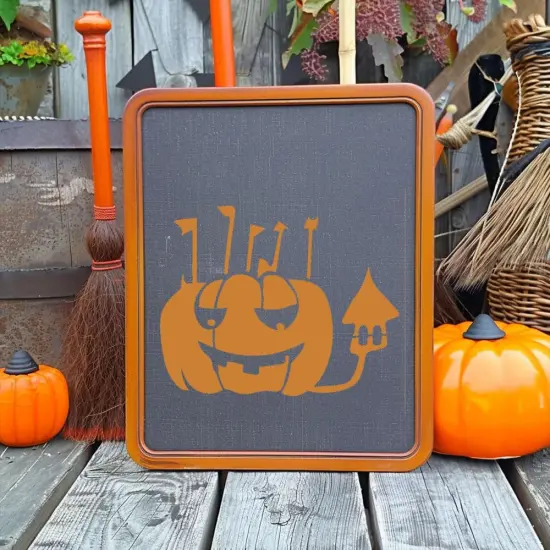 36Pcs Halloween Pumpkin Face Stencils 6 inch(Halloween C) {2}