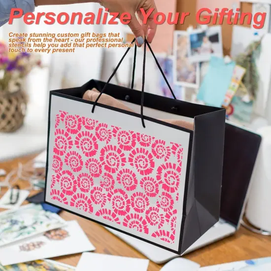 16PCS Geometric Stencils(16PCS/6"-01) {3}