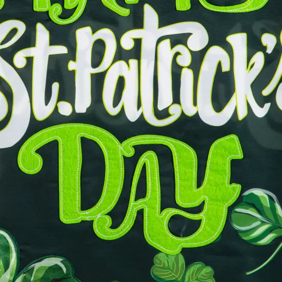 Happy St. Patricks Day Shamrocks Banner 2 Sided {2}