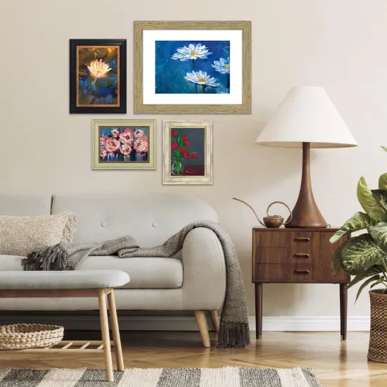 4 Pack 4x6 Picture Frame - Picture Frames with Plexiglass,Photo Frame for wall & tabletop picture frames {3}