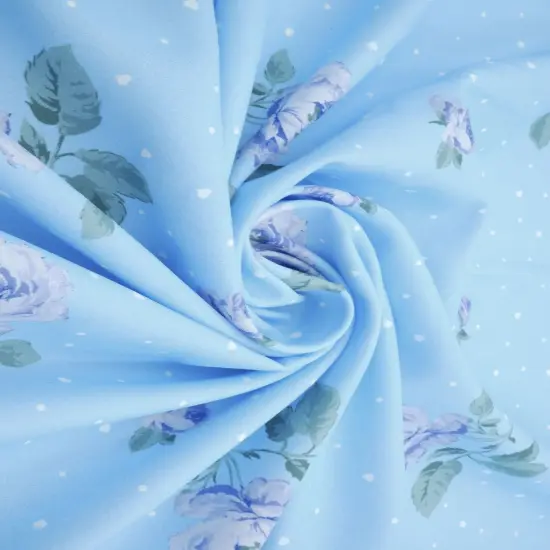 1 Yard 100% Polyester CEY Floral Geo Digital Print Fabric, 58/59&Prime; Wide SAGE {5}