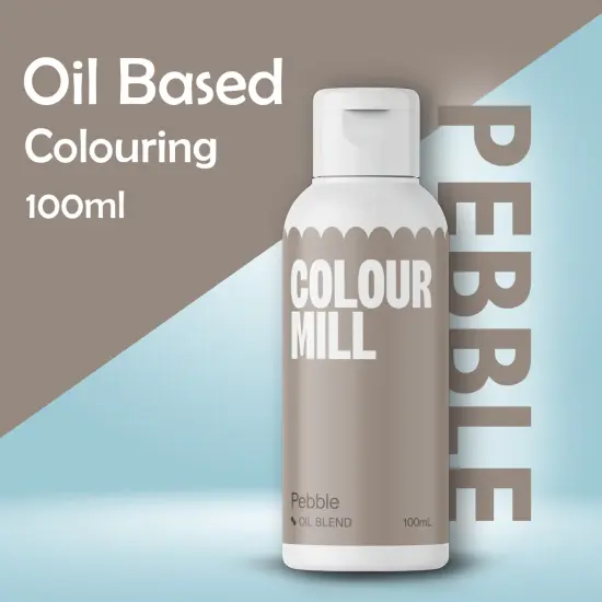 Pebble Oil Based Edible Food Colouring 100ml for Buttercream Chocolate and Fondant {3}