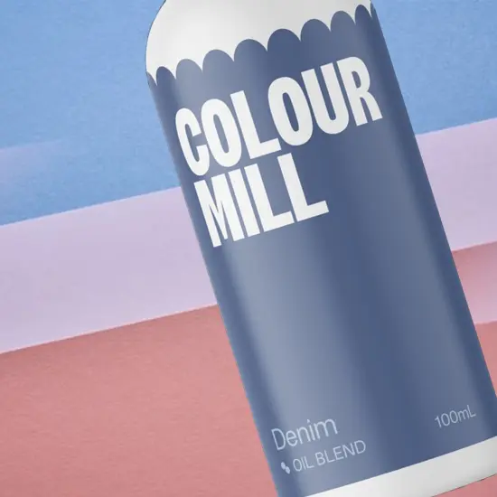 100ml Denim Oil Based Food Colour Colour Mill Deep Blue Edible Dye for Baking & Decorating {2}