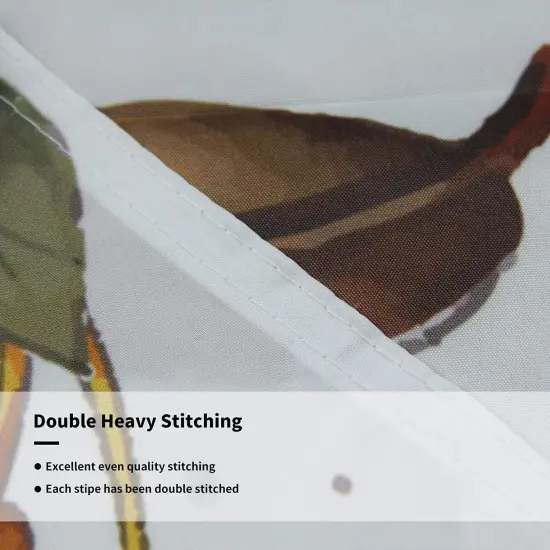 Happy Fall Flag 3x5 Ft Banner Double Printed Decorations {5}